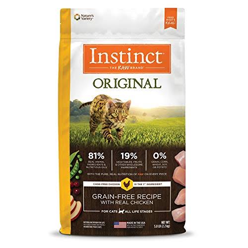 Instinct Original Grain Free Recipe Natural Dry Cat Food - with Real Chicken