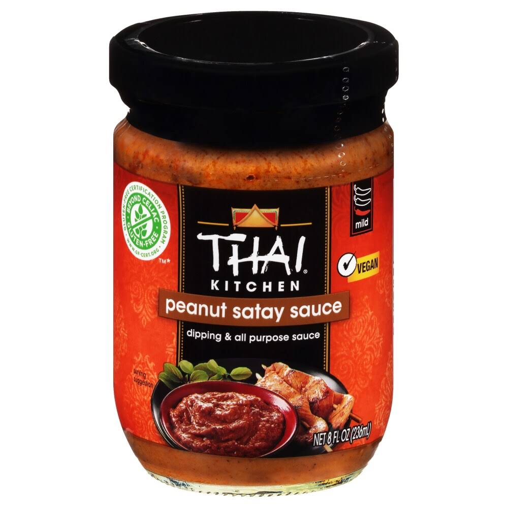 Thai Kitchen Dipping and All Purpose Sauce - Peanut Satay, 8oz