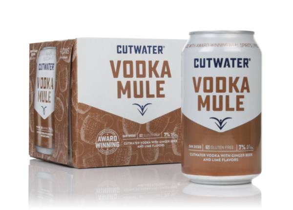 Cutwater Vodka Mule (4 x 355ml) Pre-Bottled Cocktails