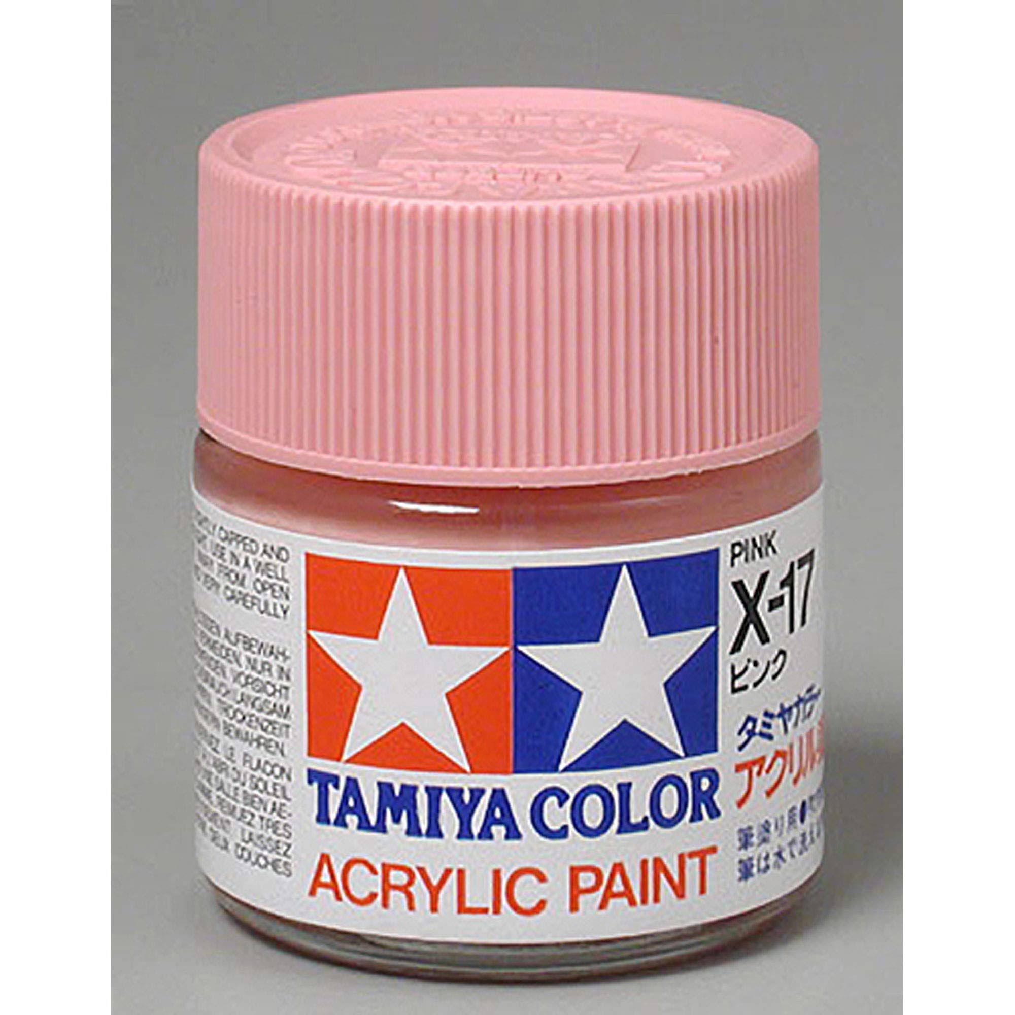 Tamiya 81017 X-17 - Acrylic Paint Pink 23 ml