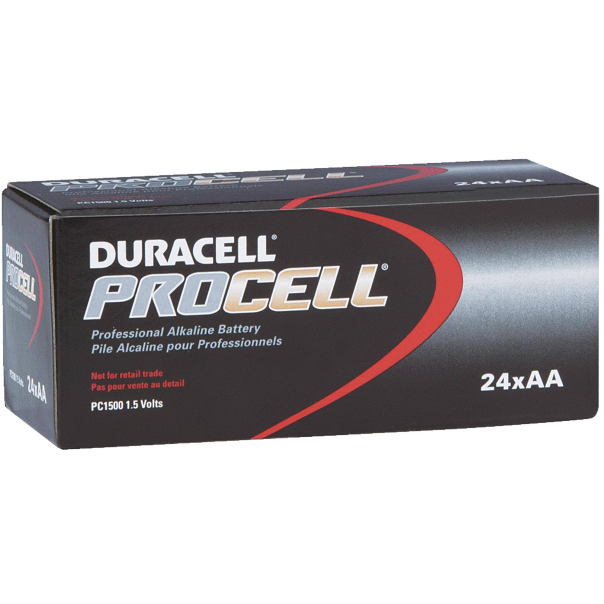 Duracell AA Batteries - Procell Alkaline, 24/Pack