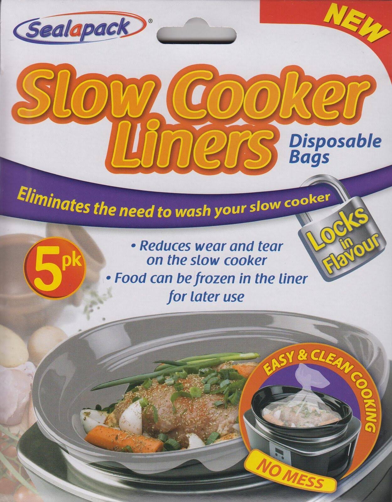 Sealapack Slow Cooker Liners - 5 Pack