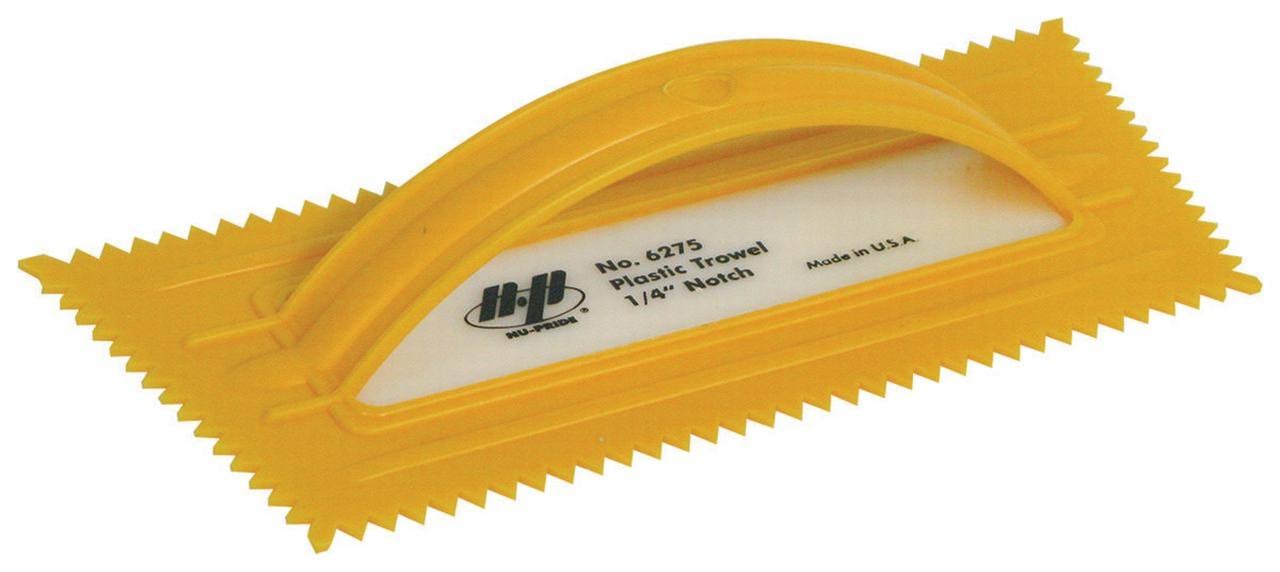 Marshalltown Notched Trowel - Yellow