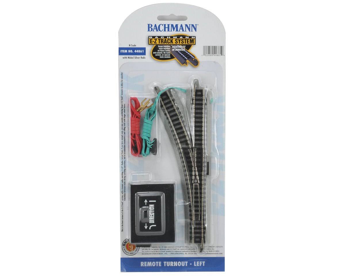 Bachmann N Scale E-z Track Remote Left Hand Switch Train Turnout