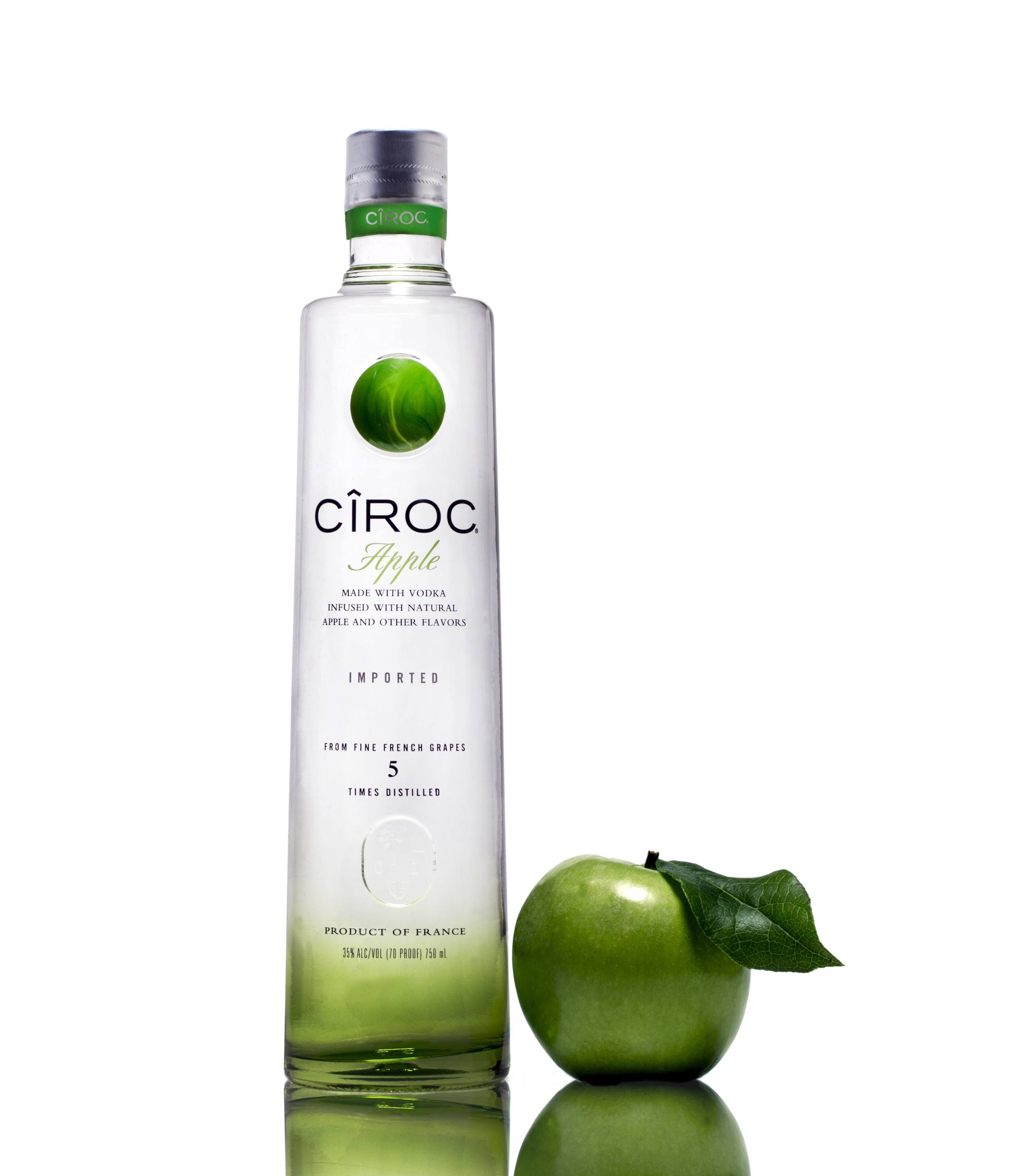 Ciroc Apple Flavored Vodka - 750ml