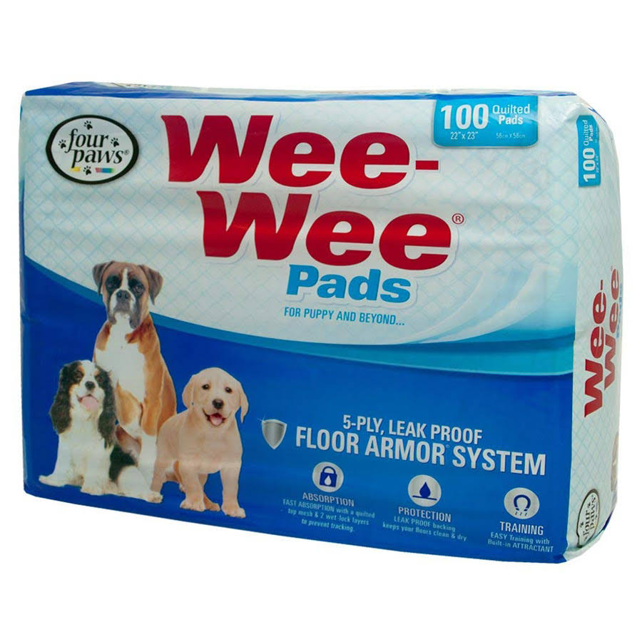 Four Paws Wee-Wee Pet Training and Puppy Pads