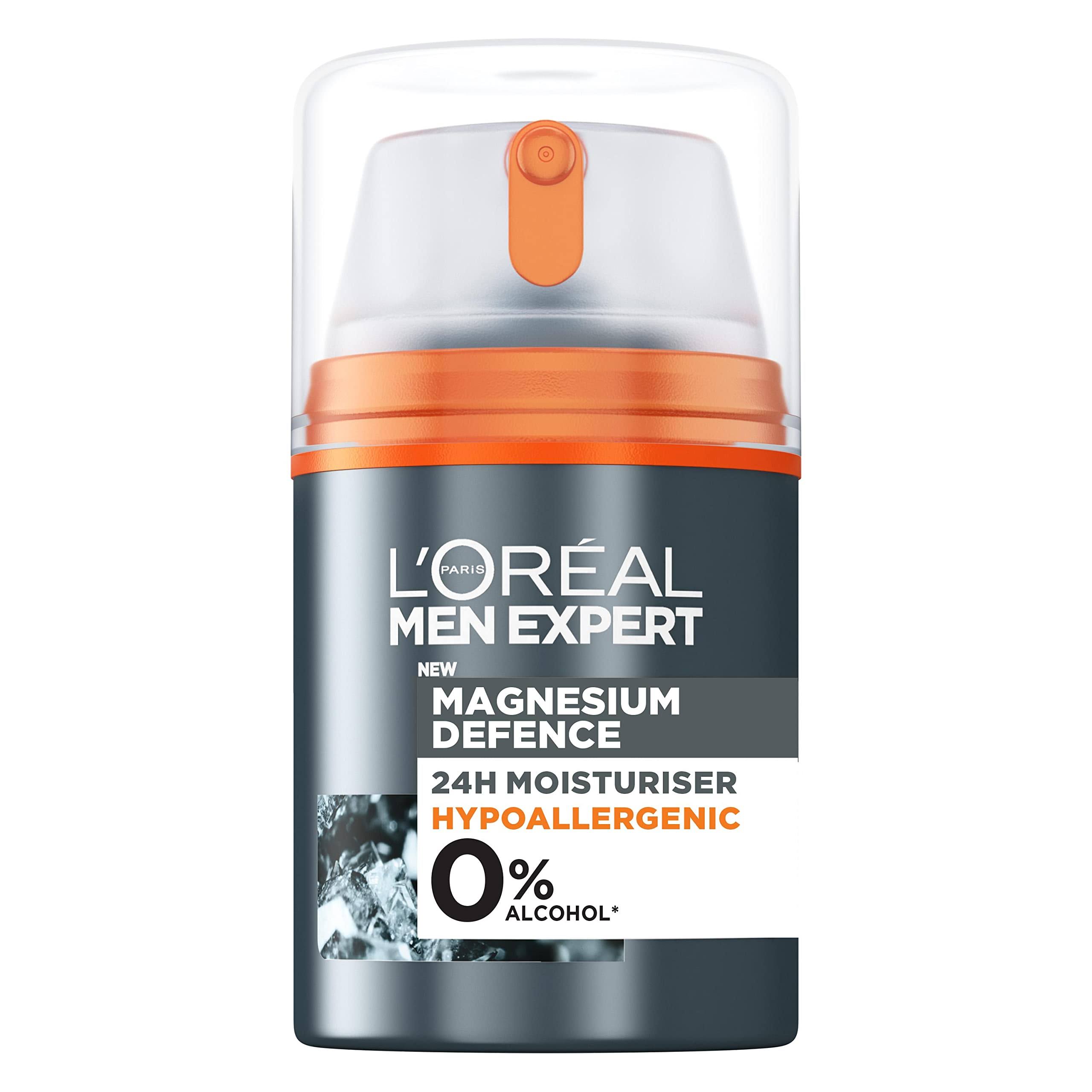 L'Oreal Men Expert Magnesium Defence 24H Moisturiser Hypoallergenic 50ml
