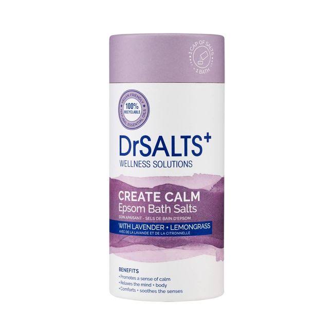 DrSALTS+ Calming Therapy Lavender Epsom Bath Salts