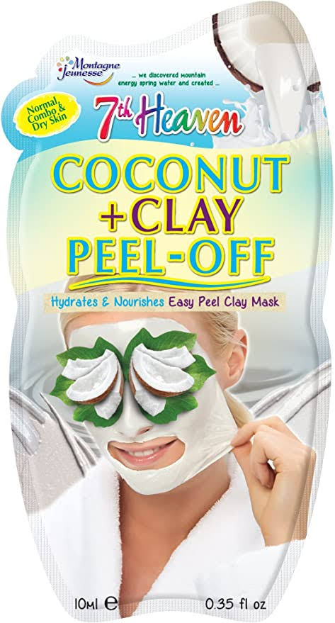 7th Heaven Coconut & Clay Peel Off Face Mask 10ml