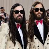 Jared Leto Arrives For The Met Gala In A White Tux With A Look-Alike Clone By His Side