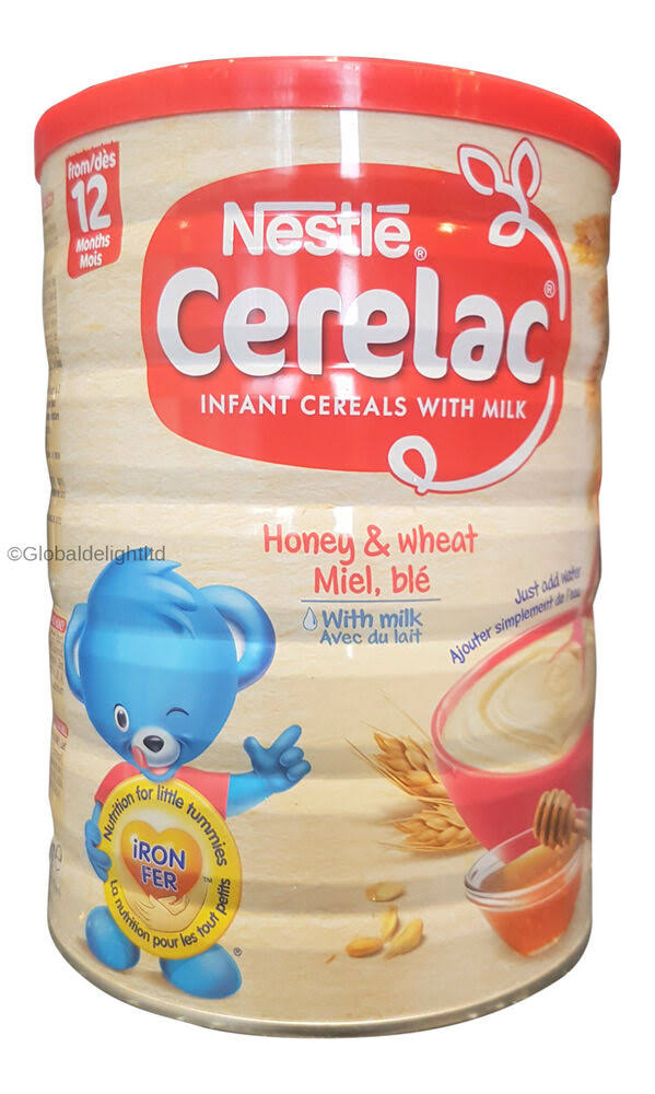 Cerelac Honey and Wheat with Milk Baby Food - 12 Months, 1kg