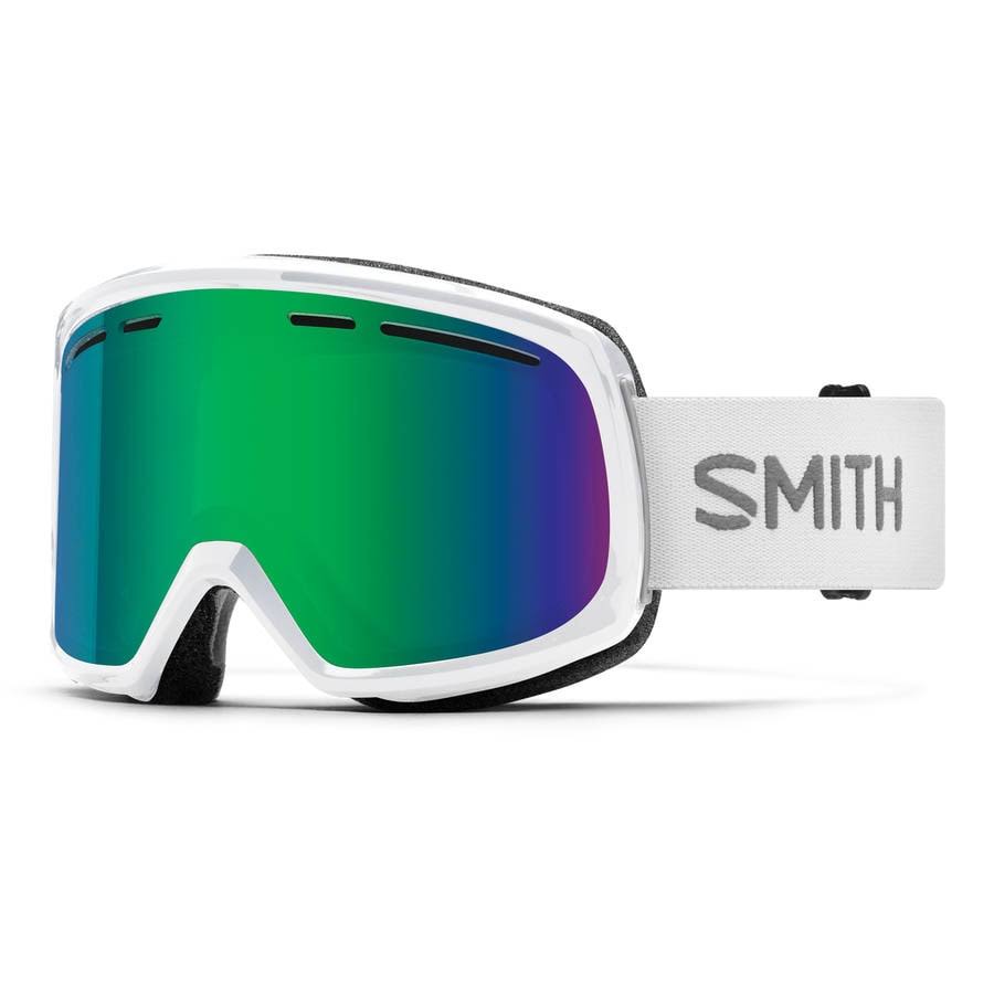 Goggles Smith Range White Green Sol-X Mirror