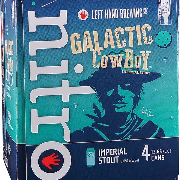 Left Hand Brewing Galactic Cowboy Nitro Imperial Stout