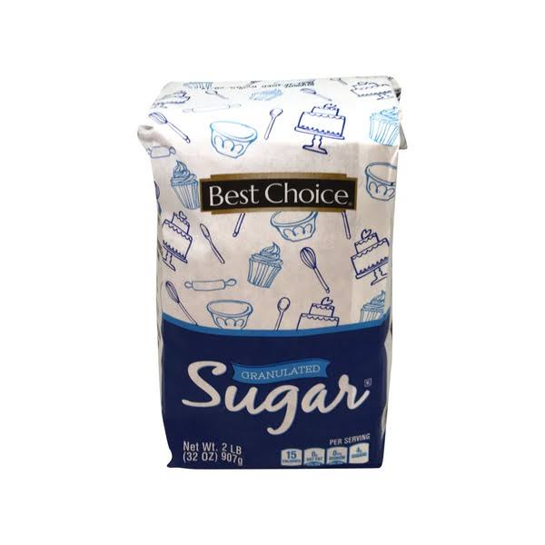 Best Choice Granulated Sugar - 2.00 lbs