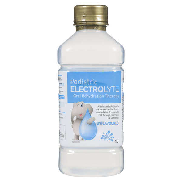 Pediatric Electrolyte Oral Rehydration Therapy - Unflavoured, 1l