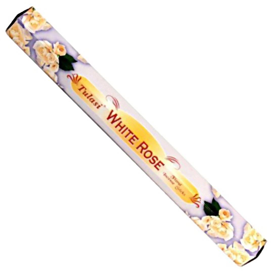 Tulasi - Hex - White Rose Incense Sticks