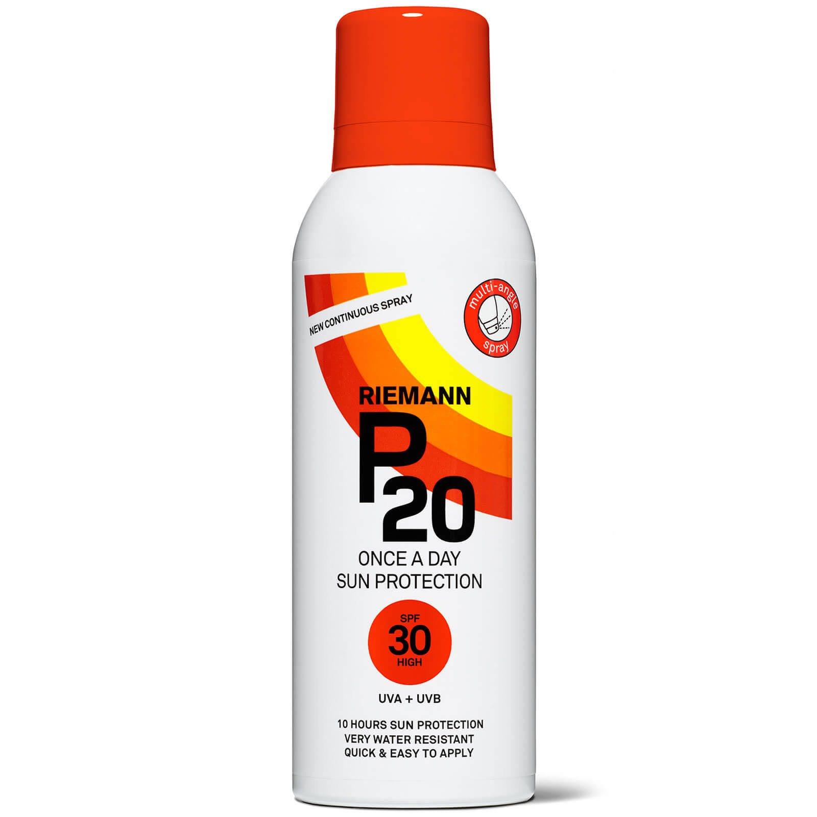 Riemann P20 Once A Day Sun Protection Spray - 150ml, Spf 30