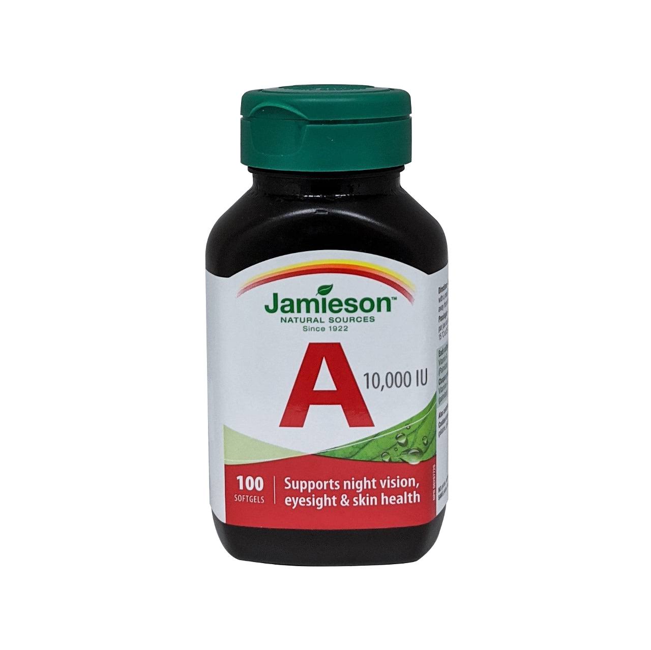 Jamieson Vitamin A 10,000 IU 100 Softgels