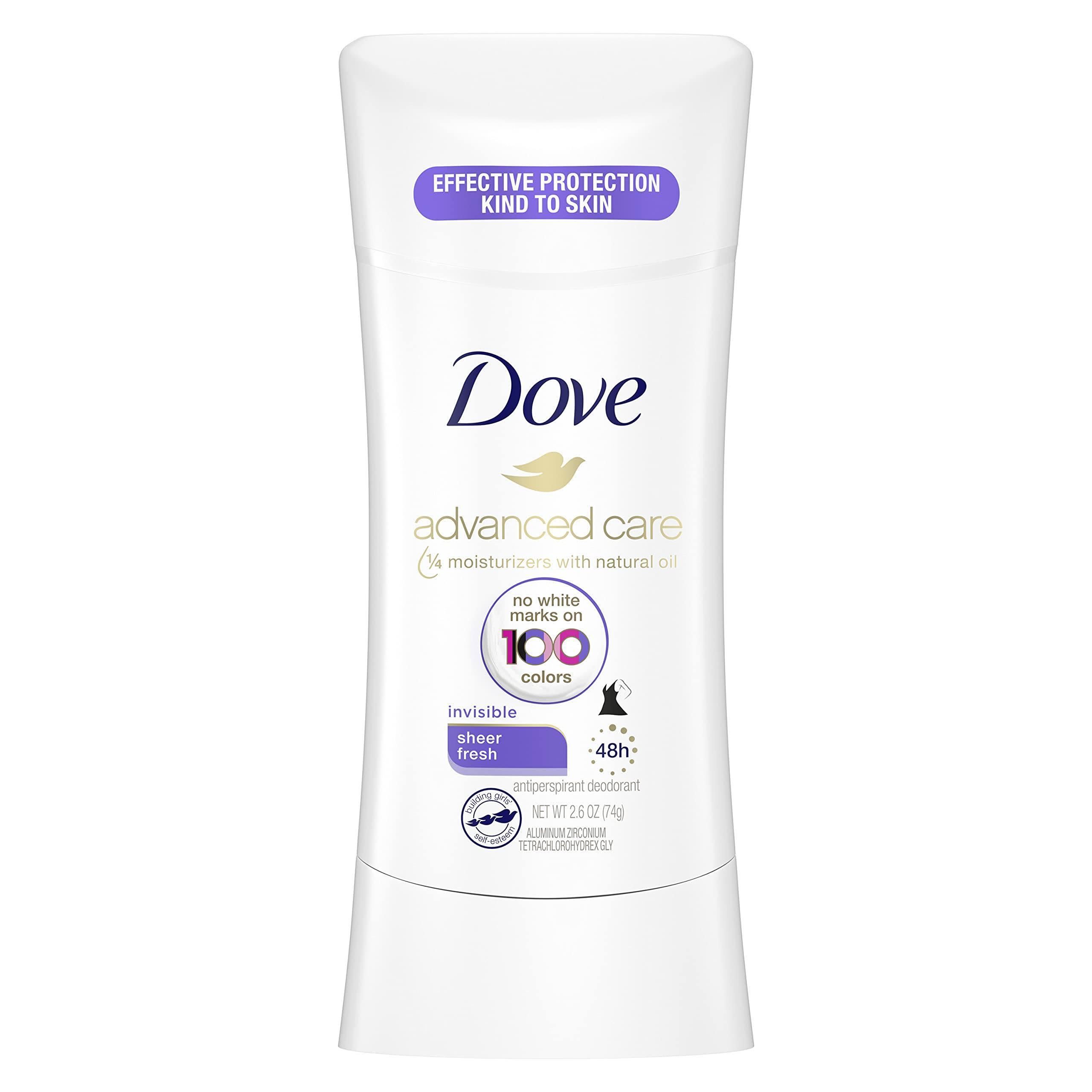 Dove Advanced Care Invisible 48h Anti-Perspirant - Sheer Fresh, 2.6oz