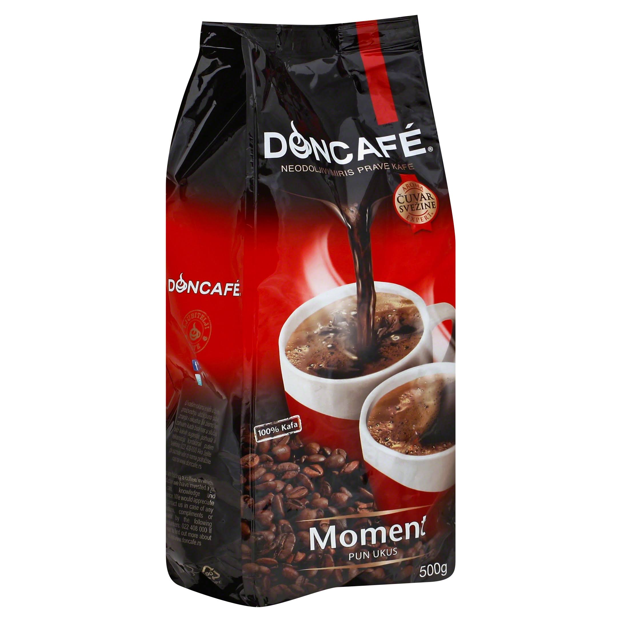 Doncafe Coffee, Ground, Moment - 17.6 oz