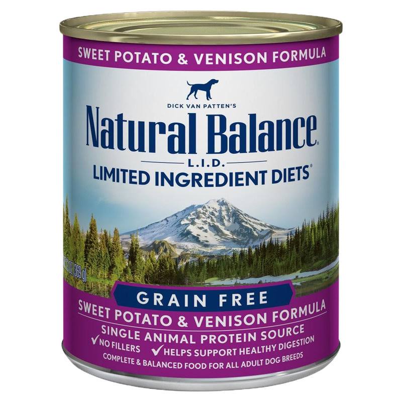 Natural Balance L.I.D. Can Dog Venison 13 oz