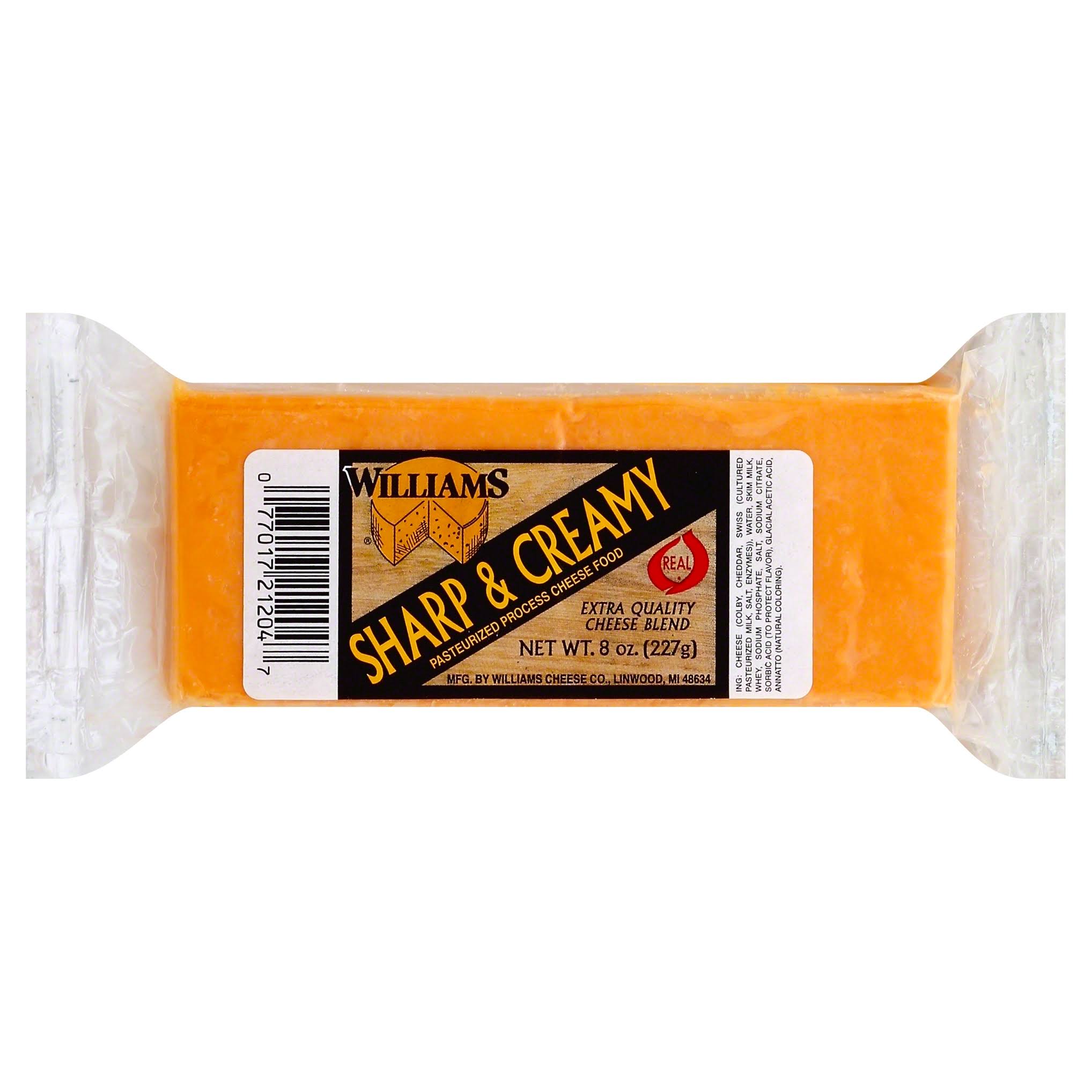 Williams Sharp and Creamy Cheese - 8oz