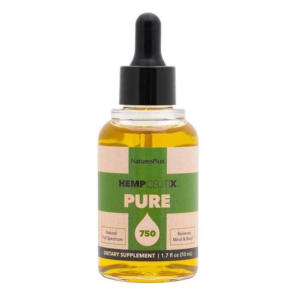 Nature's Plus Hempceutix Pure 750 Oil - 1.7 fl oz