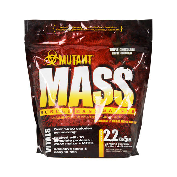 Mutant Mass Muscle Mass Gainer - Cookies & Cream, 2.2kg