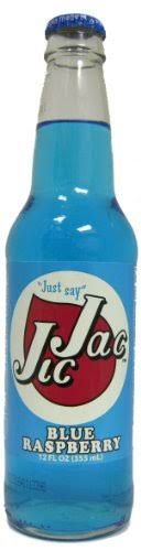 Orca Beverage Jic Jac Soda - Blue Raspberry, 12oz, 12pk