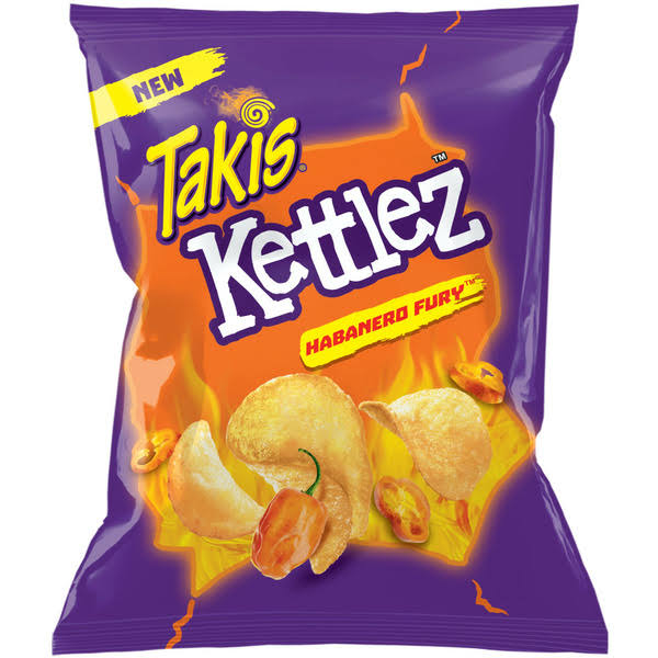 Takis Kettlez Habanero Potato Chips 2.5 oz