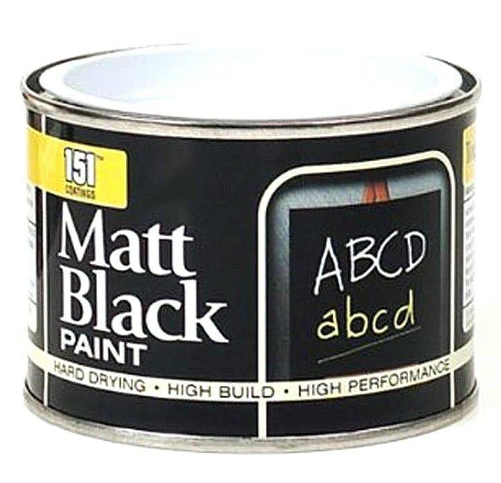151 Black Board School Blackboard Paint Chalk Board Matt 180ml Durable Reviver