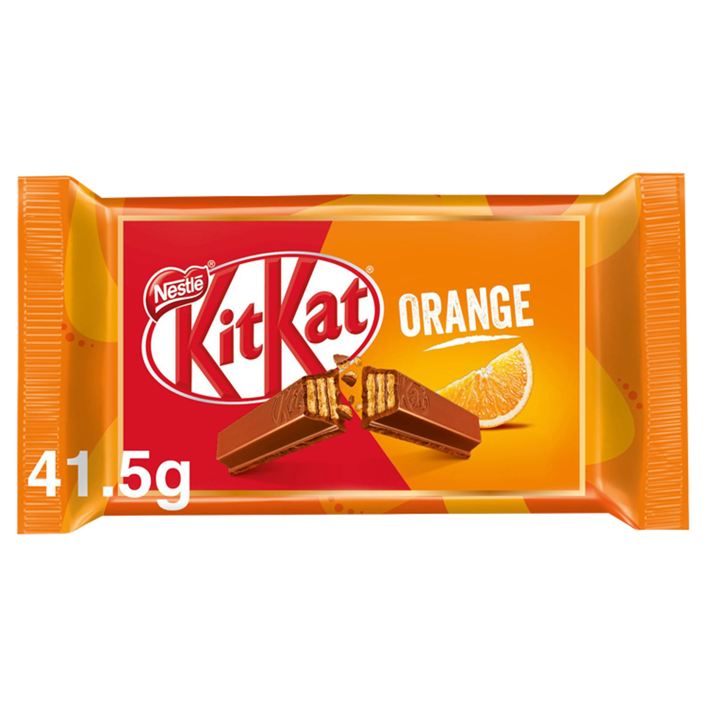 Kit Kat 4 Finger Orange Chocolate Bar | Exoticers