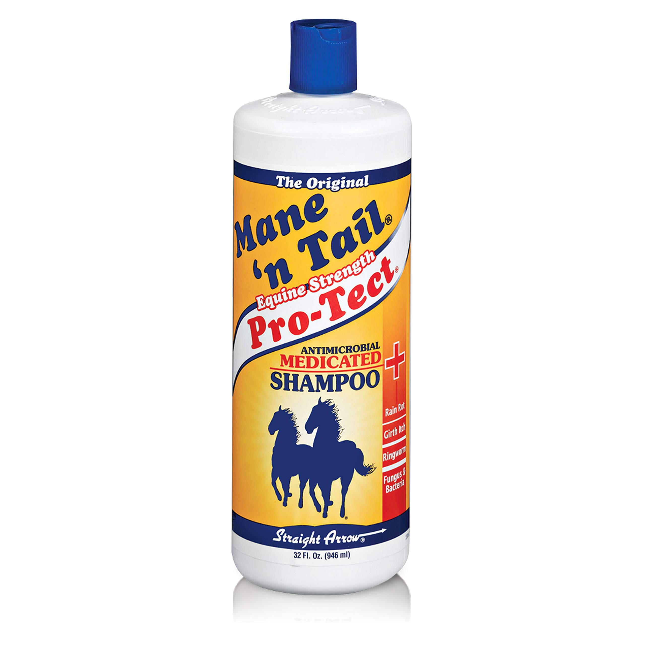 Straight Arrow Mane 'n Tail Medicated Horse Shampoo - 946ml