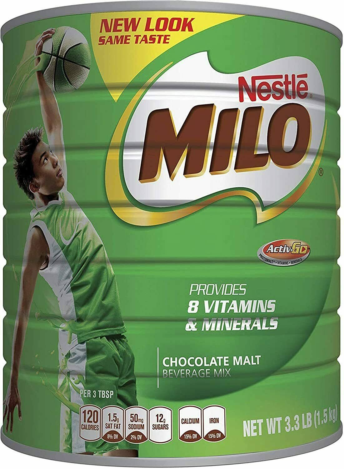 Nestle Milo Chocolate Beverage Mix - Jumbo, 3.3lbs