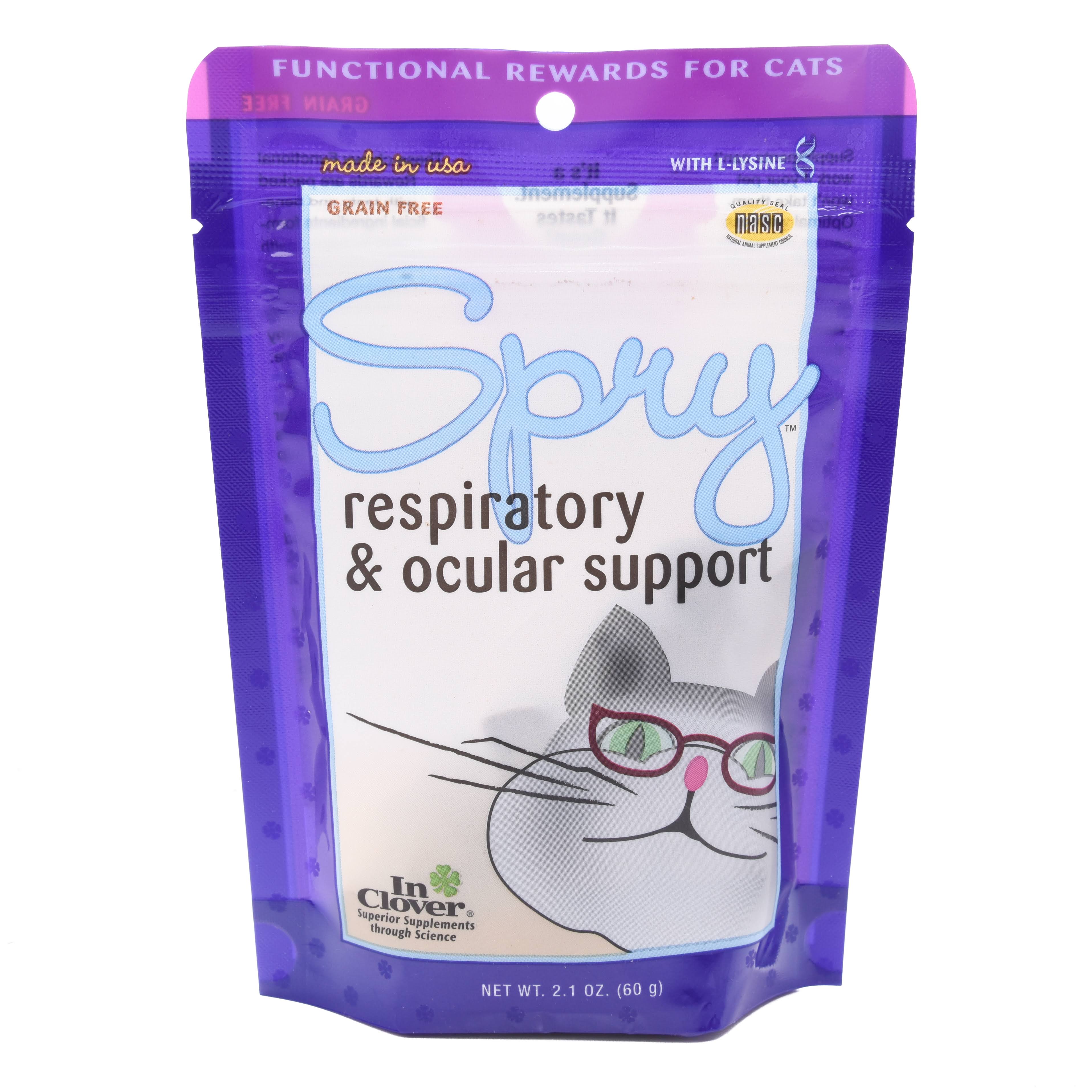 In Clover Spry Respiratory and Ocular Soft Chews for Cats - 2.1oz