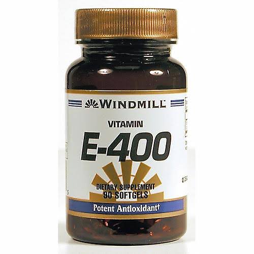 Windmill Vitamin E-400 IU Dietary Supplement - 90 Softgels