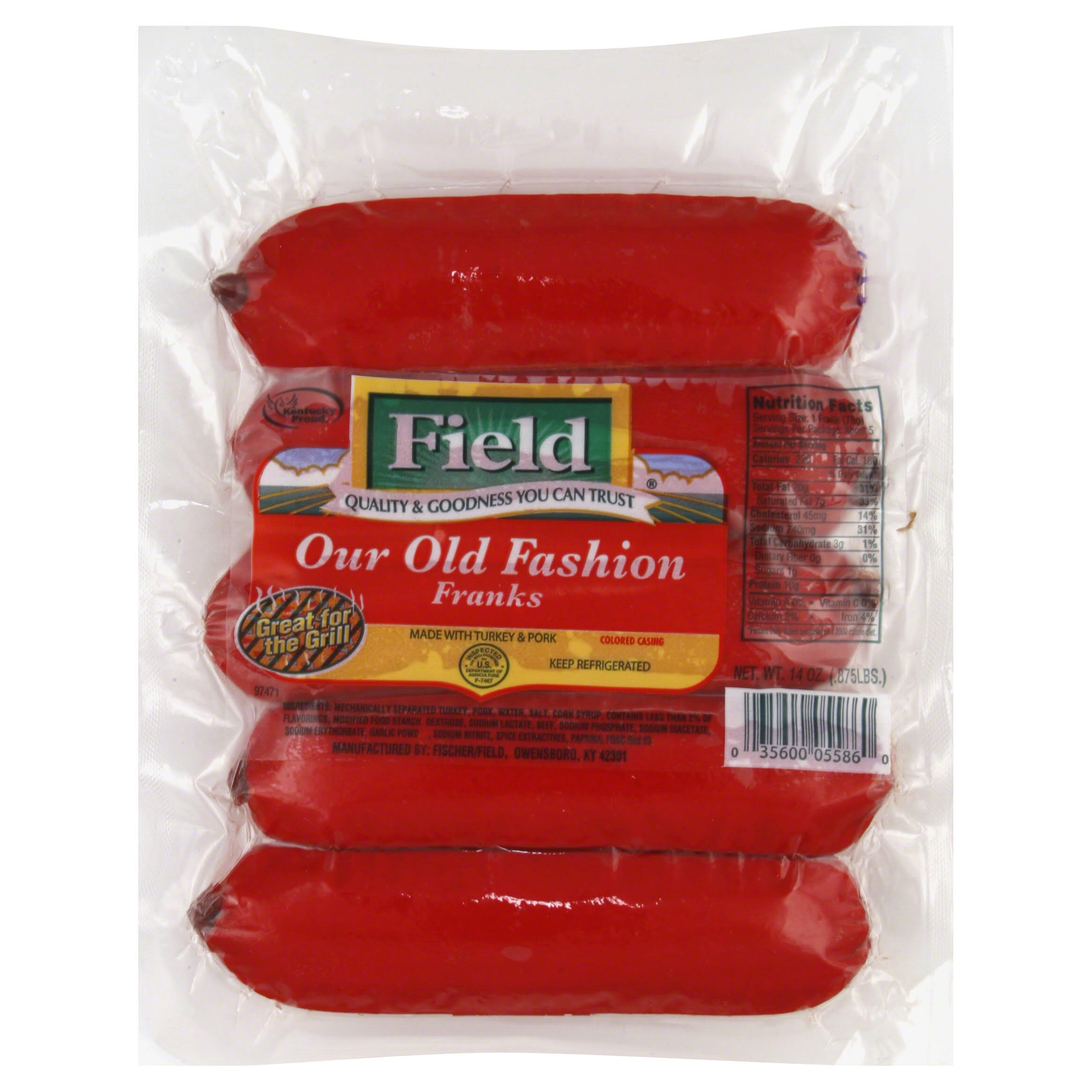 Field Franks, Our Old Fashion - 14 oz