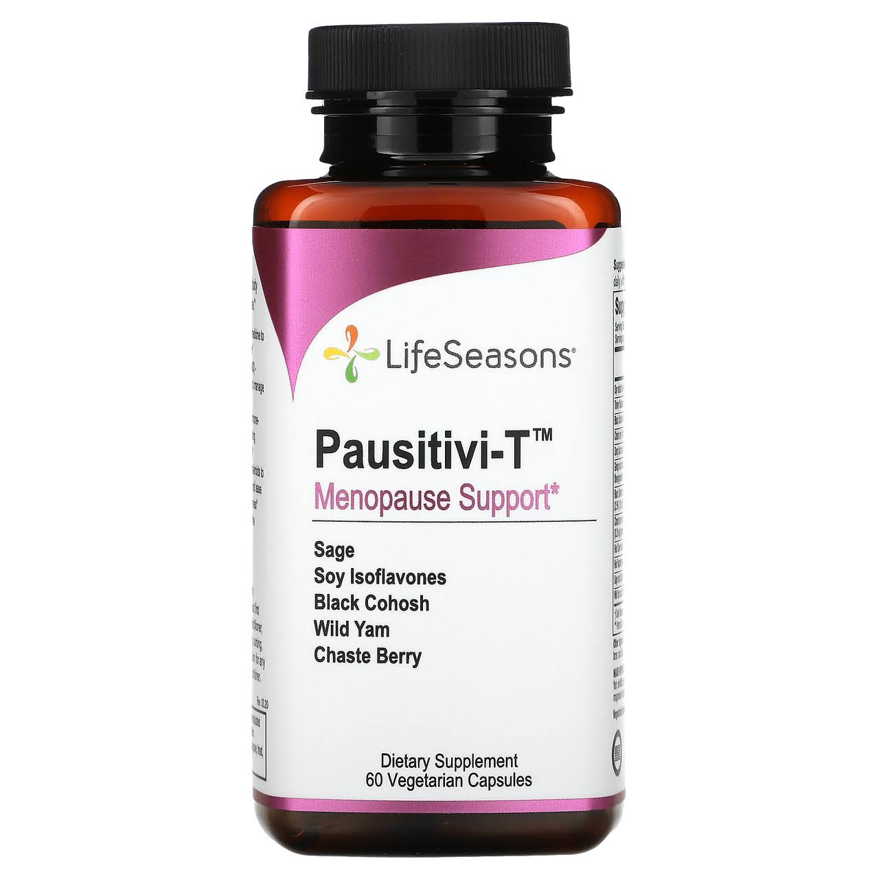 Life Seasons Pausitivi-T Menopause Support Supplement - 60 Vegicaps