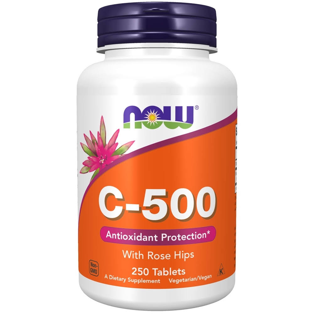 NOW Foods C-500 Complex with Bioflavonoids, Acerola and Rosehips