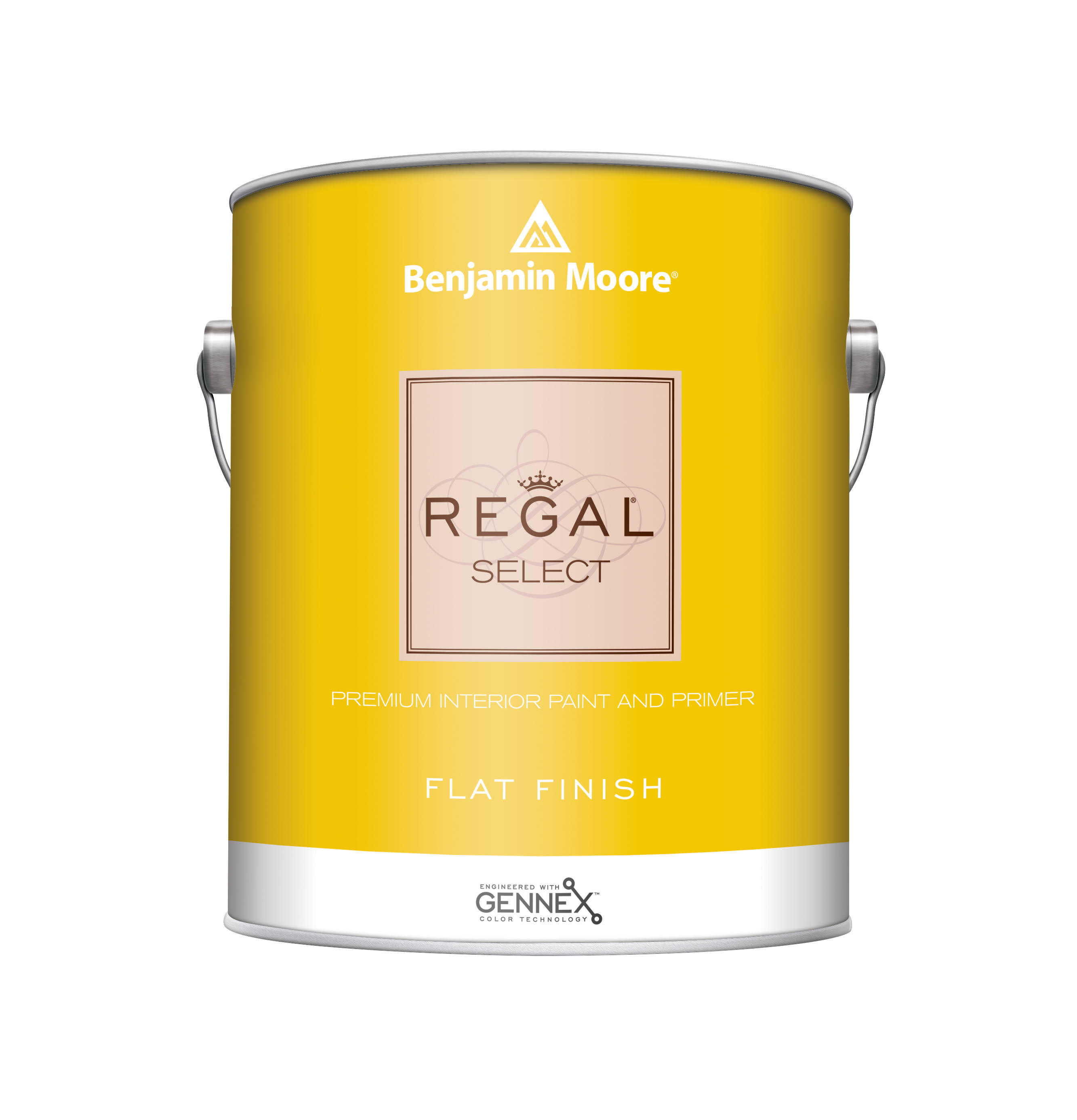 Benjamin Moore Regal Select Interior Paint Flat White RM Quart