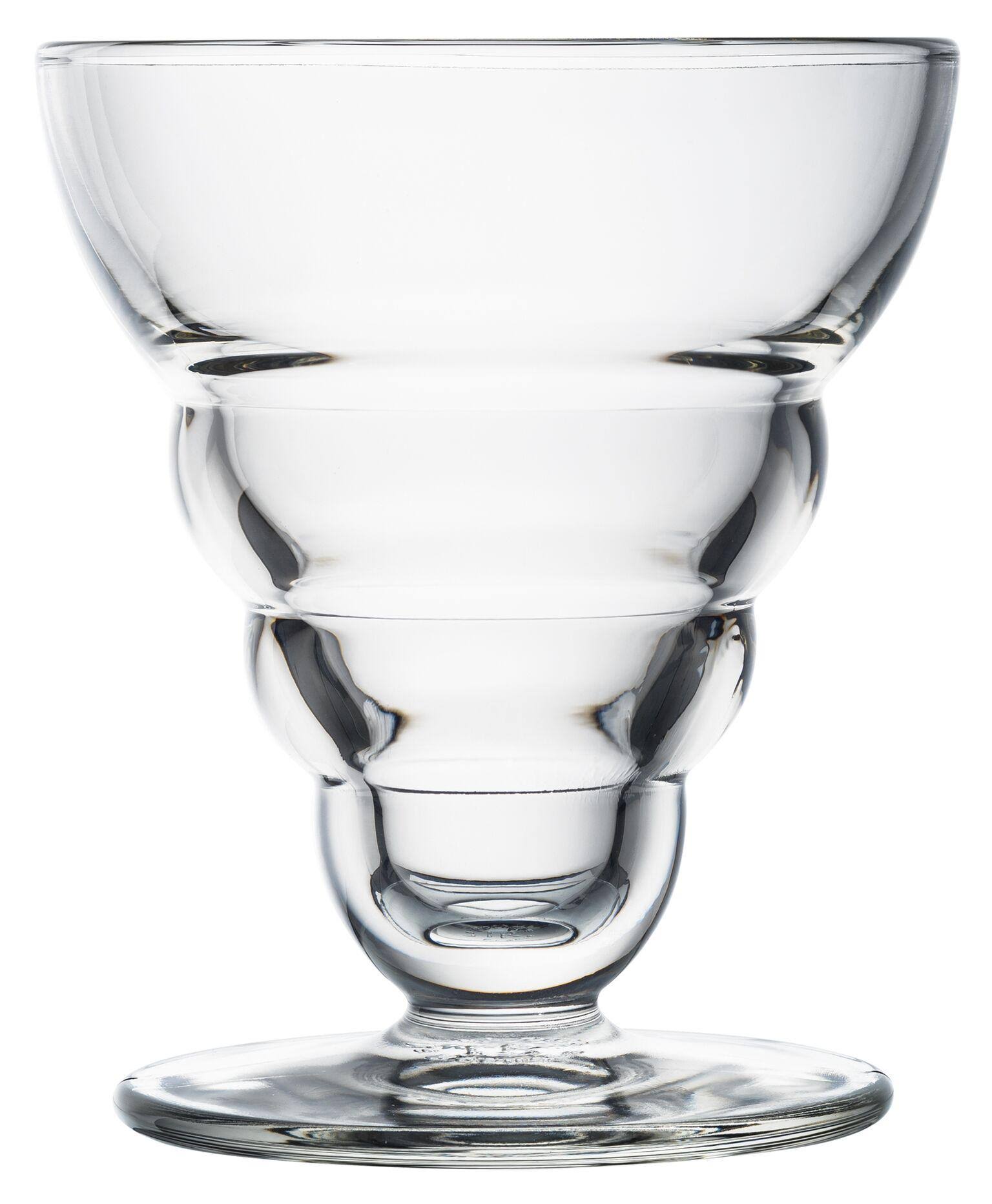 La Rochere Sundae Glass Bowl Ecaille H11.6cm D9.7cm