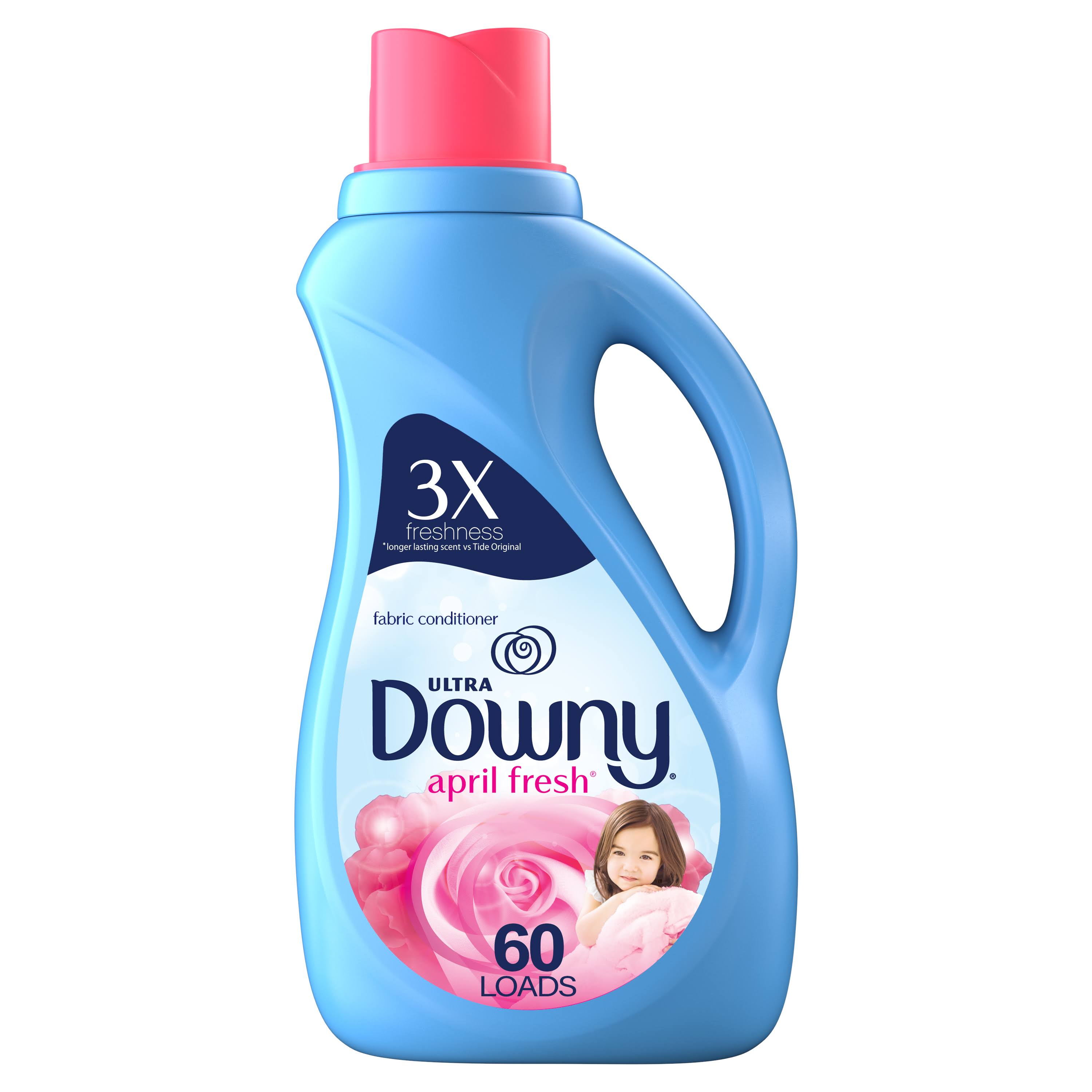 Downy Ultra Fabric Protect Fabric Conditioner - April Fresh, 60 loads, 51oz