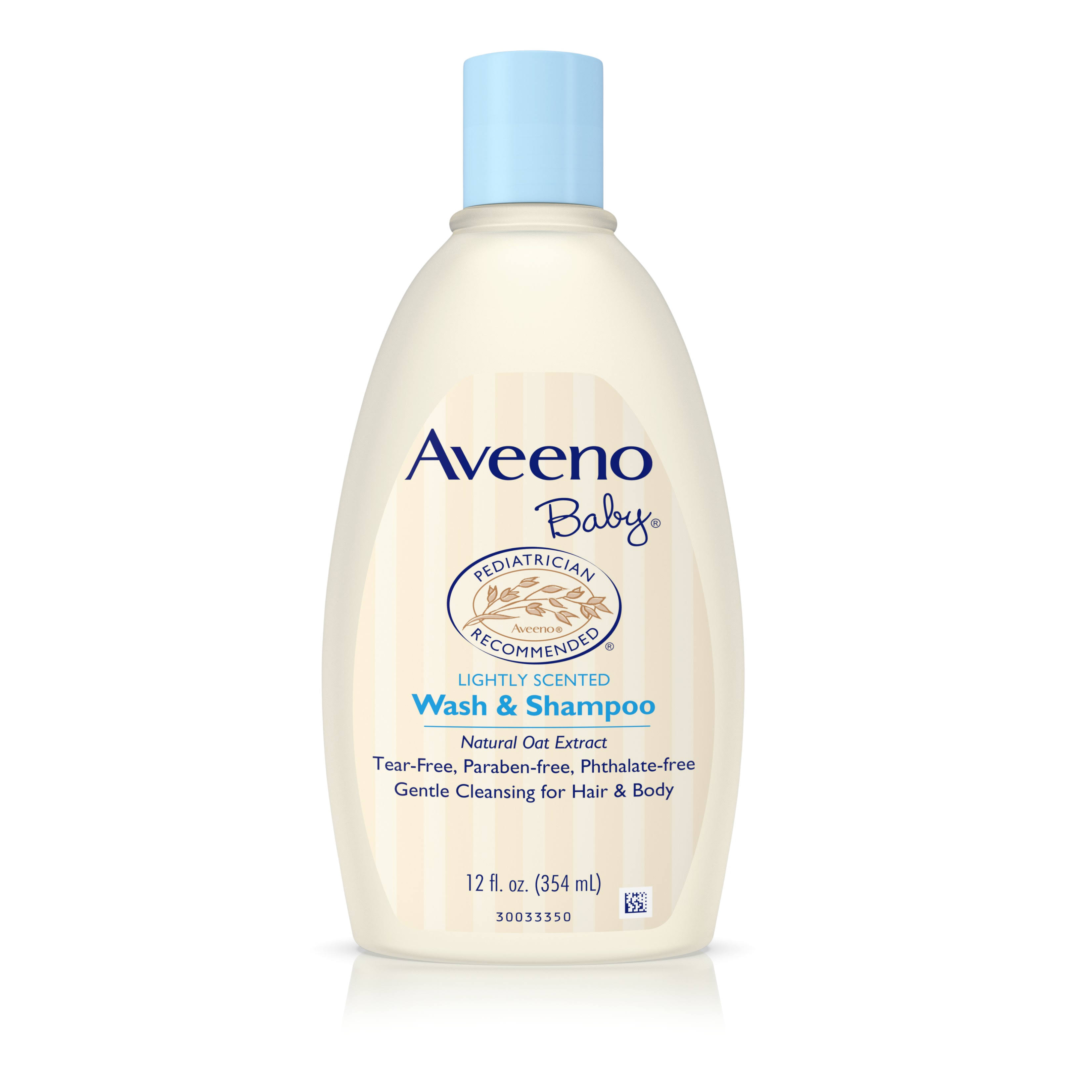 Aveeno Baby Wash and Shampoo - 12oz, Lightly Scented