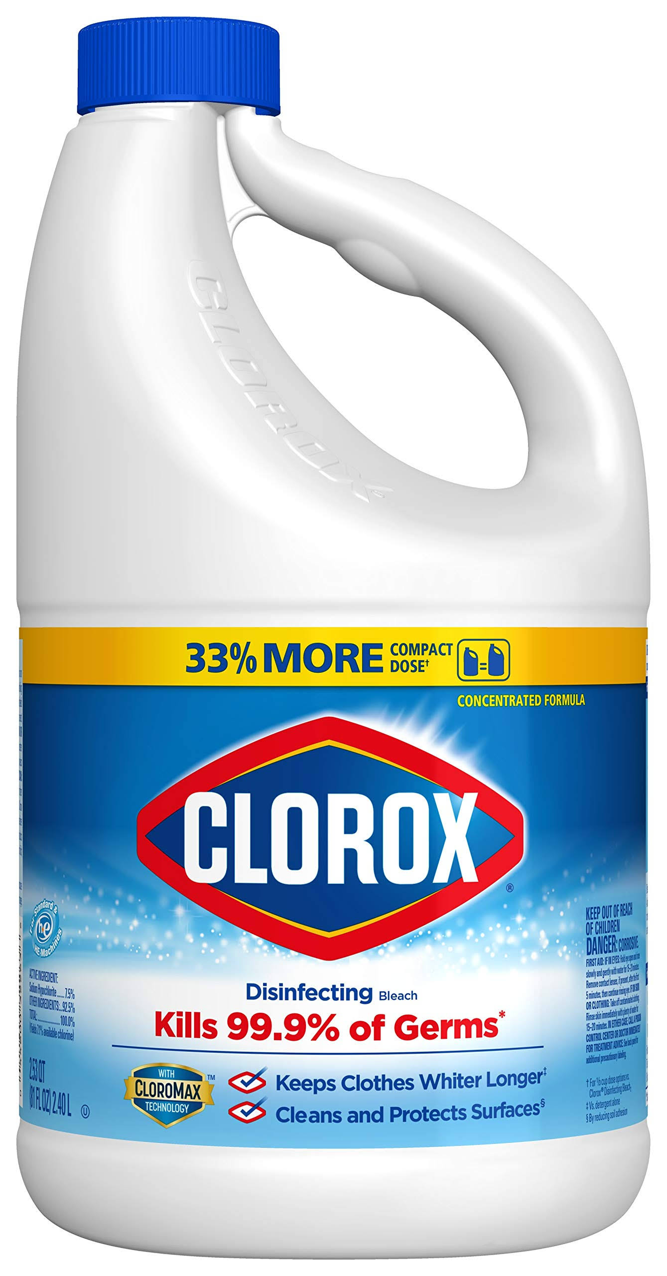 Clorox Regular Bleach - 81oz