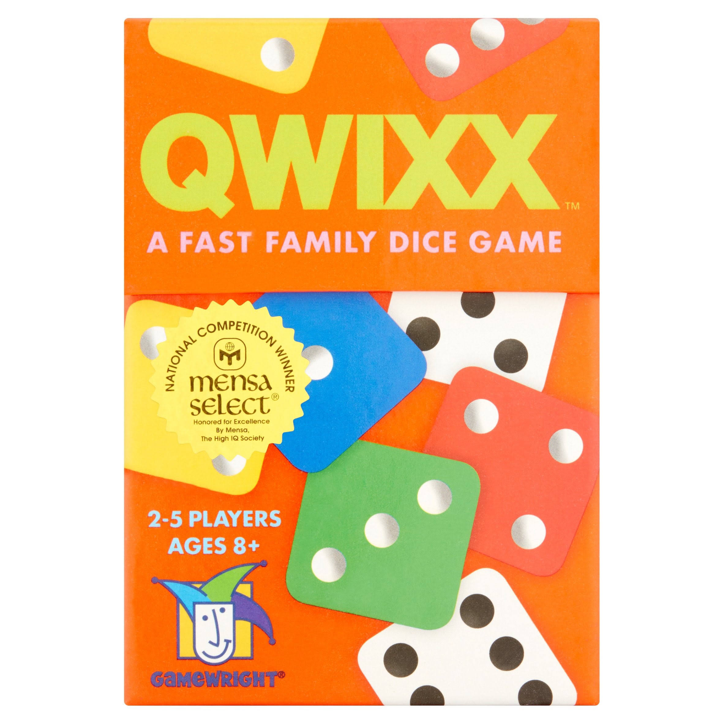 Gamewright Qwixx A Fast Family Dice Game