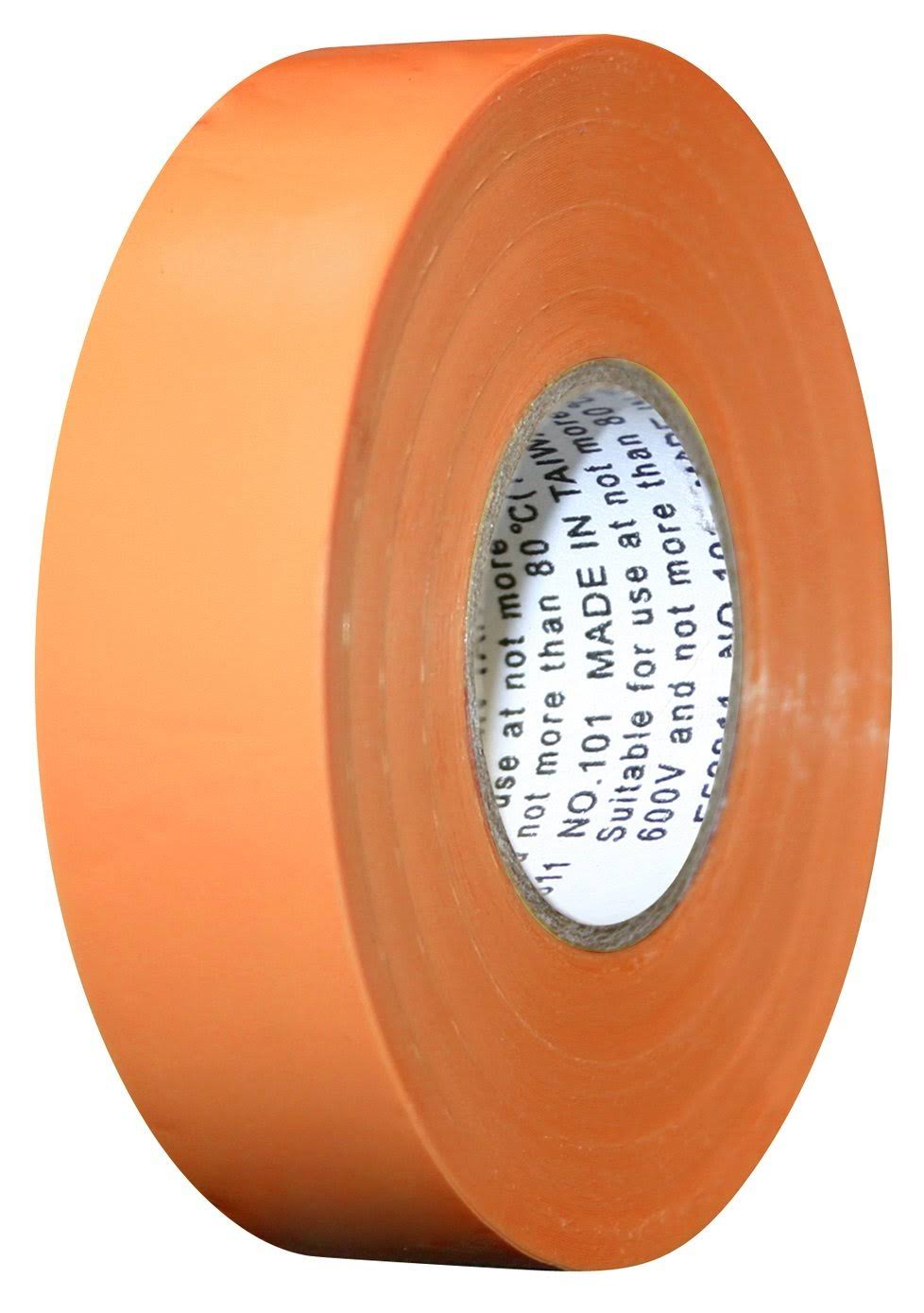 Intertape 85834 Electrical Tape, Orange 3/4 inch x 60 ft