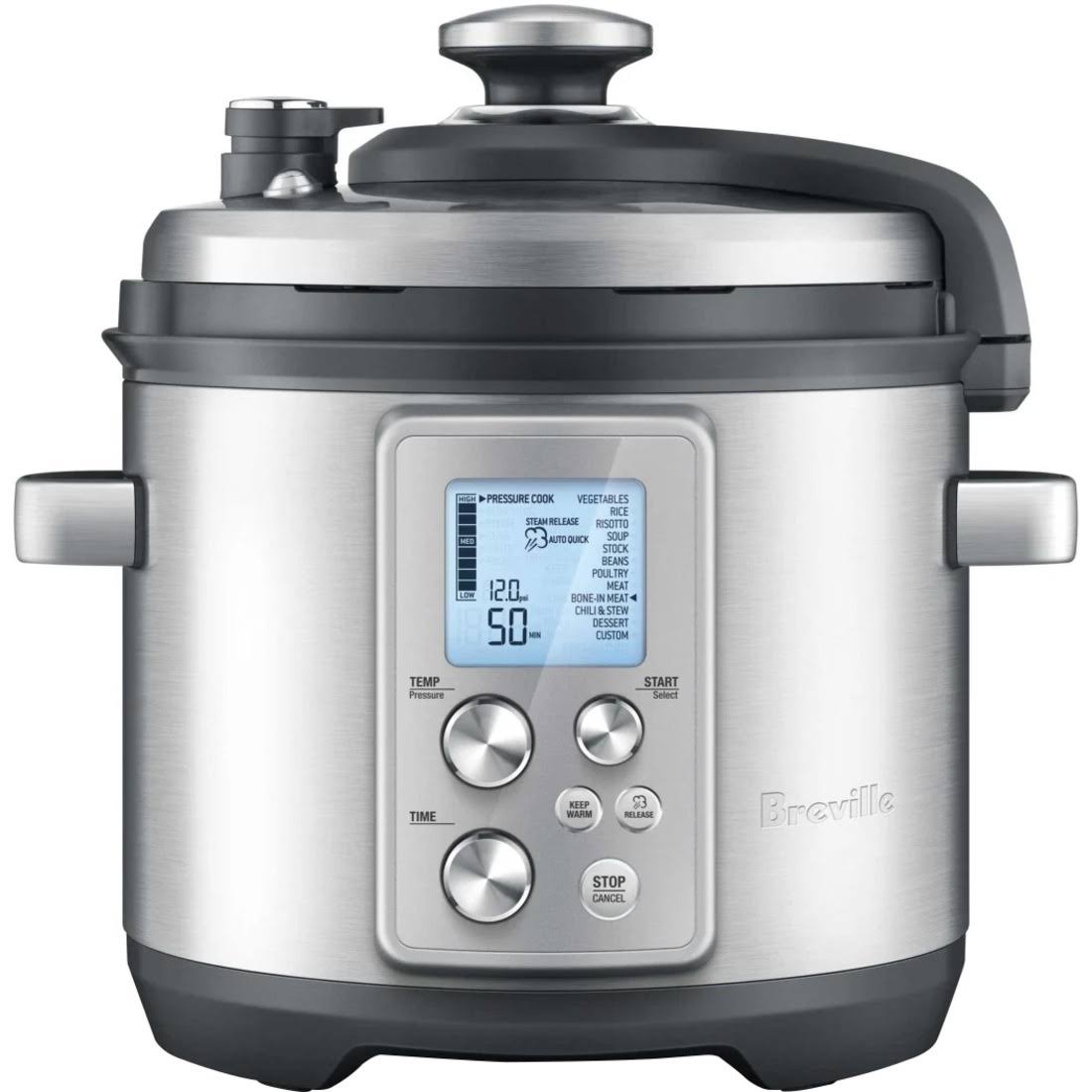 Breville The Fast Slow Pro Multi Cooker - Silver