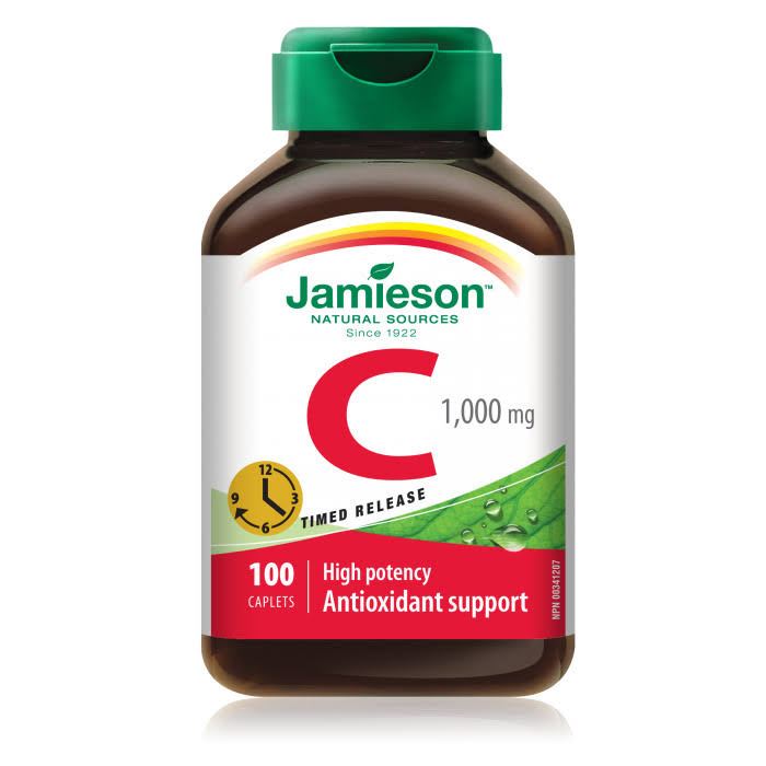 Jamieson Vitamin C - 1000Mg, 100 Caplets
