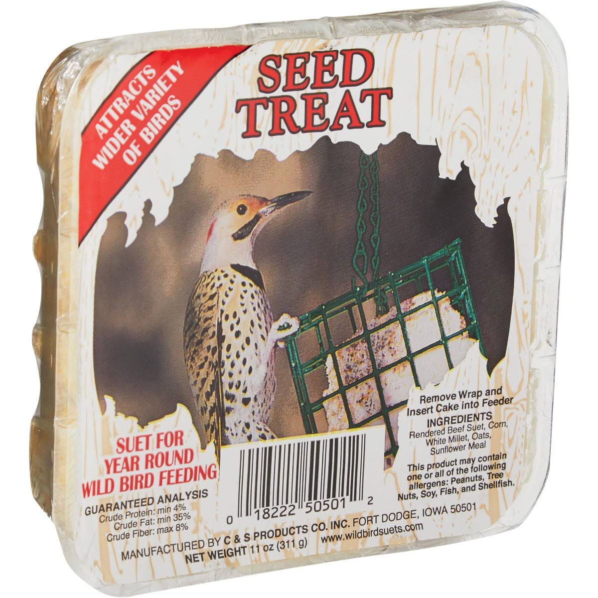 Seed Treat Wild Bird Suet Cakes