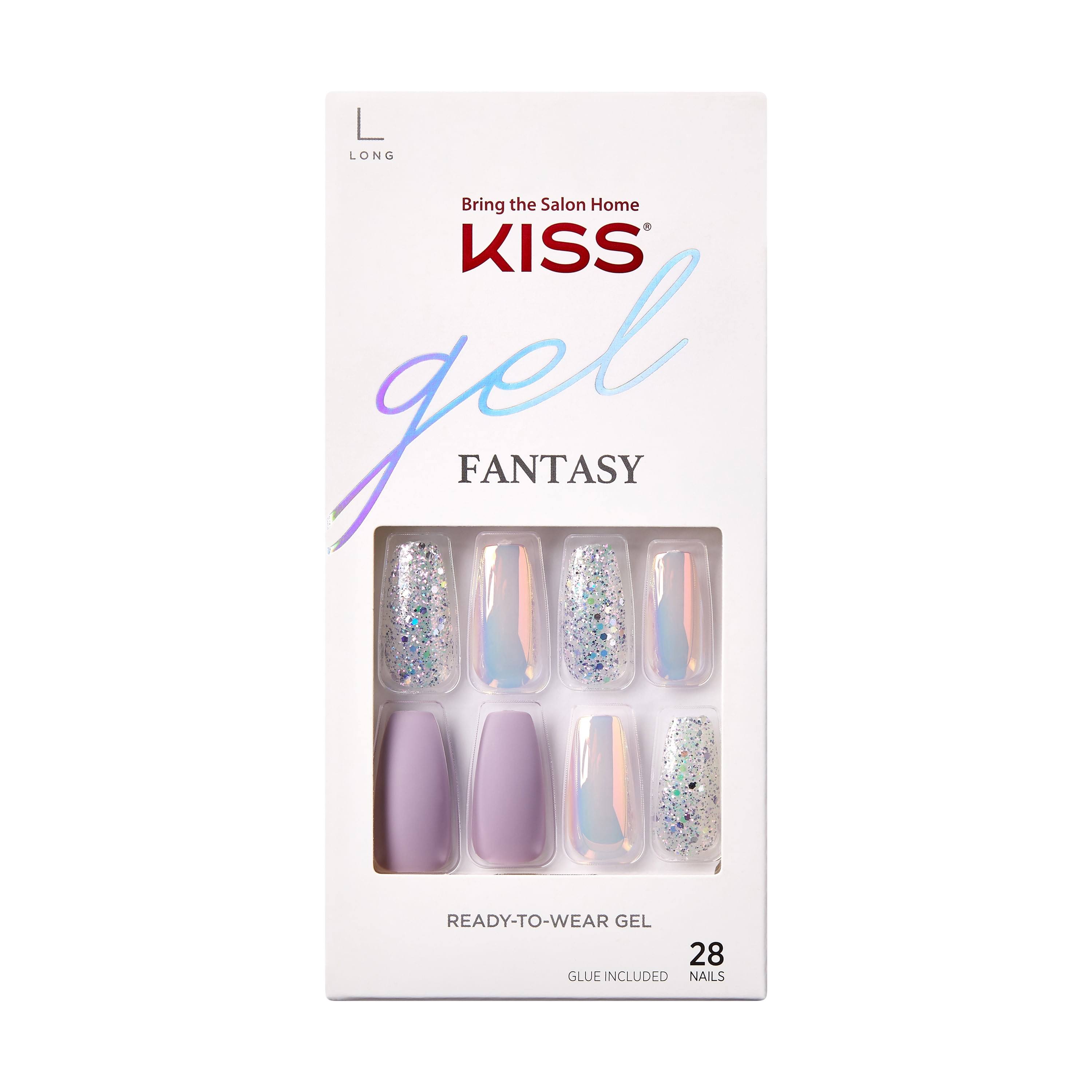 Kiss Gel Fantasy Nails - Rainbow Rings